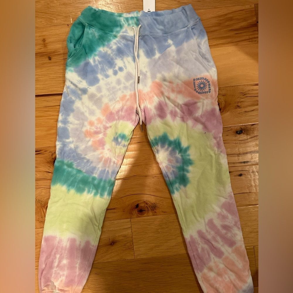 Daydreamer Bloom & Blossom Pastel Tie Dye Jogger Sweatpants